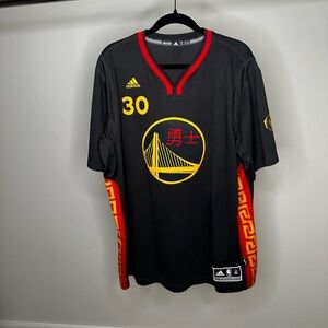 Steph Curry Chinese New Year Basketball Jersey